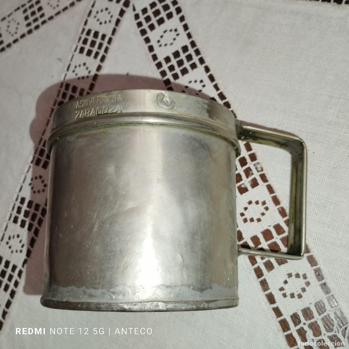 Antig&uuml;edades: JARRA DE MEDIDA DE MEDIO LITRO DE ESTA&Ntilde;O - Foto 2