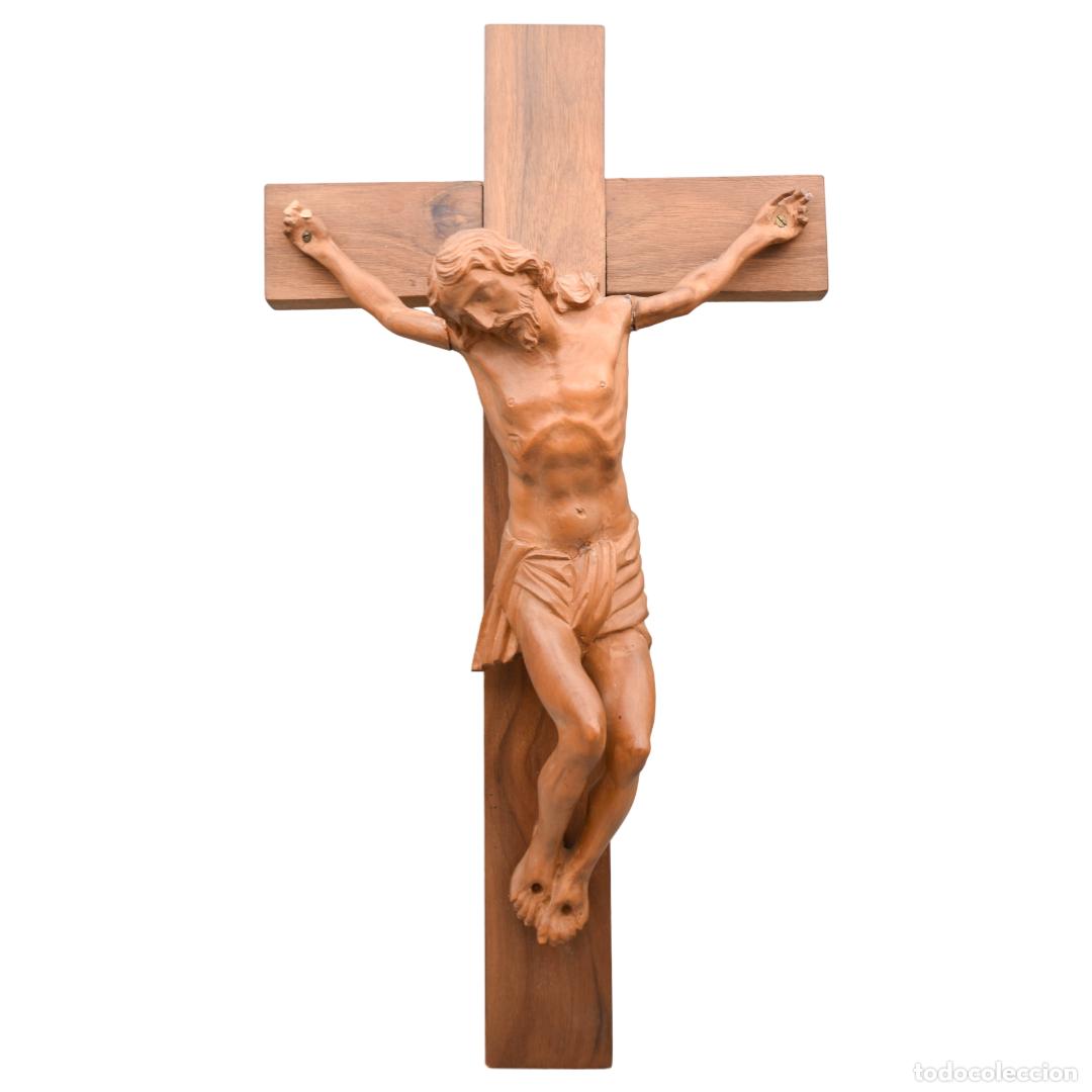 Antig&uuml;edades: Talla de madera - Corpus Christi - Foto 1