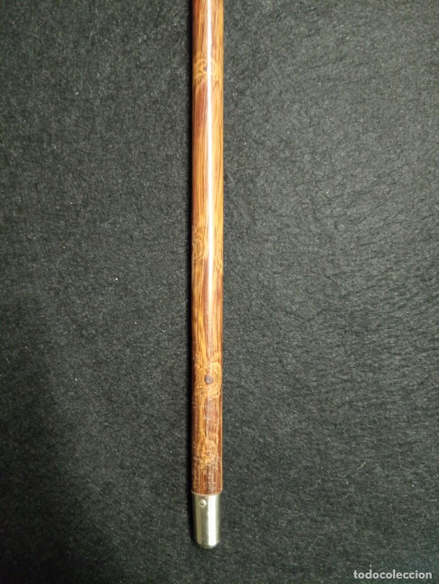 Antig&uuml;edades: Vara de madera para bast&oacute;n. A&ntilde;os 20. - Foto 3