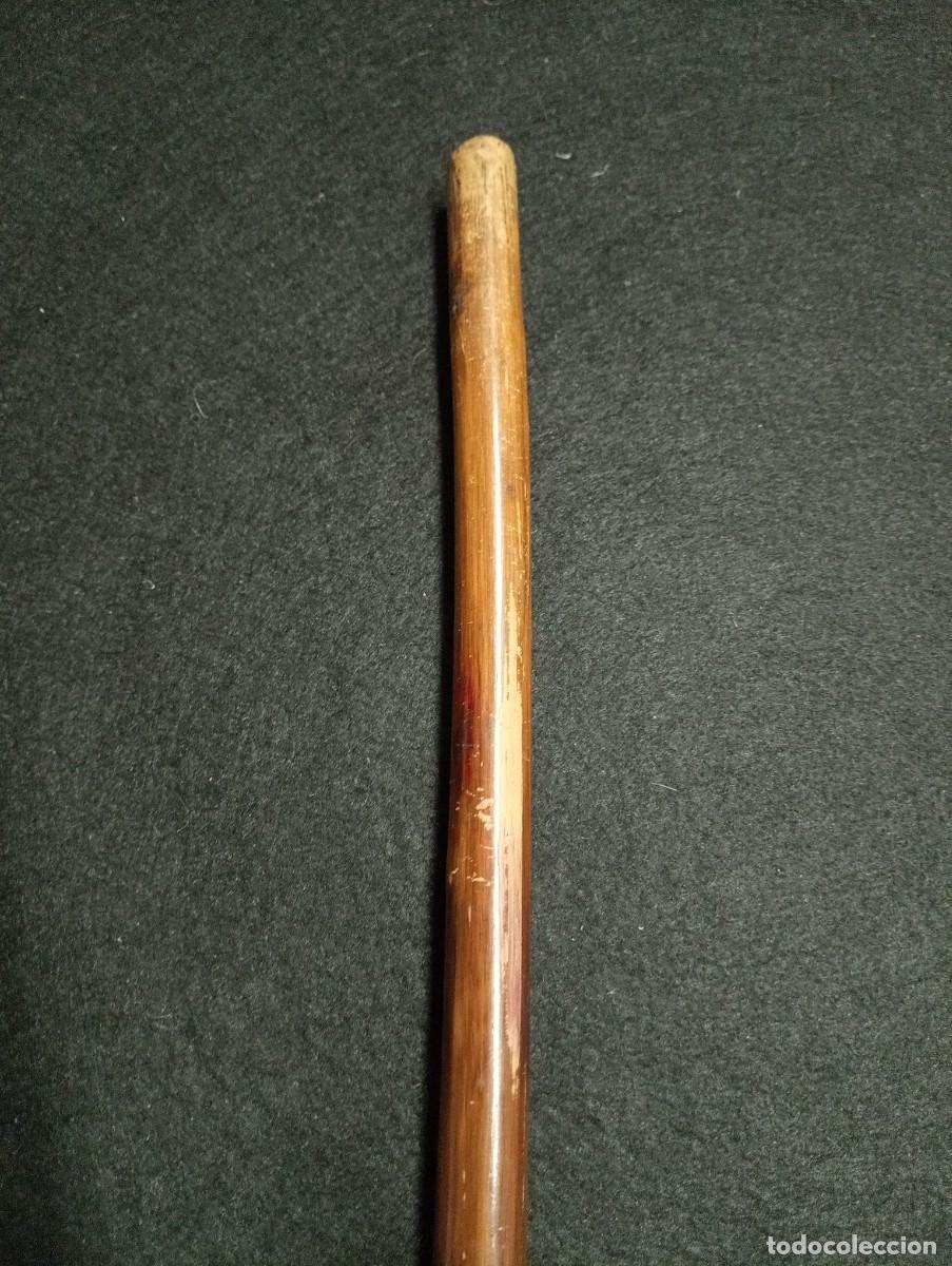Antig&uuml;edades: Vara de madera para bast&oacute;n. A&ntilde;os 20. - Foto 4