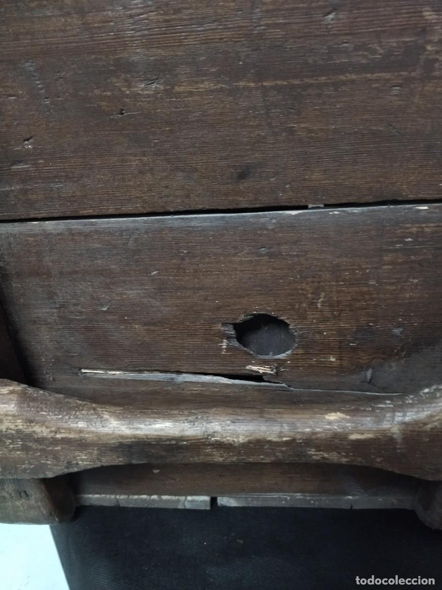 Antig&uuml;edades: Enorme medidor de grano en madera y hierro. - Foto 16