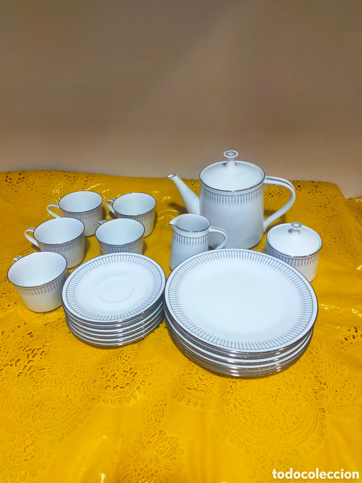 Antig&uuml;edades: Porcelana juego de T&eacute; NORITAKE. - Foto 2