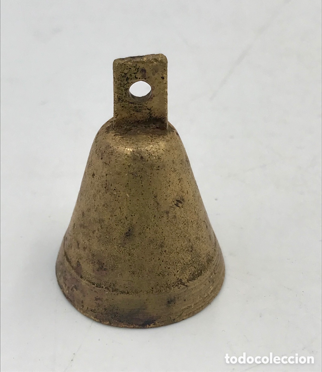 Antig&uuml;edades: Antigua Campanilla o Esquila de bronce. - Foto 1