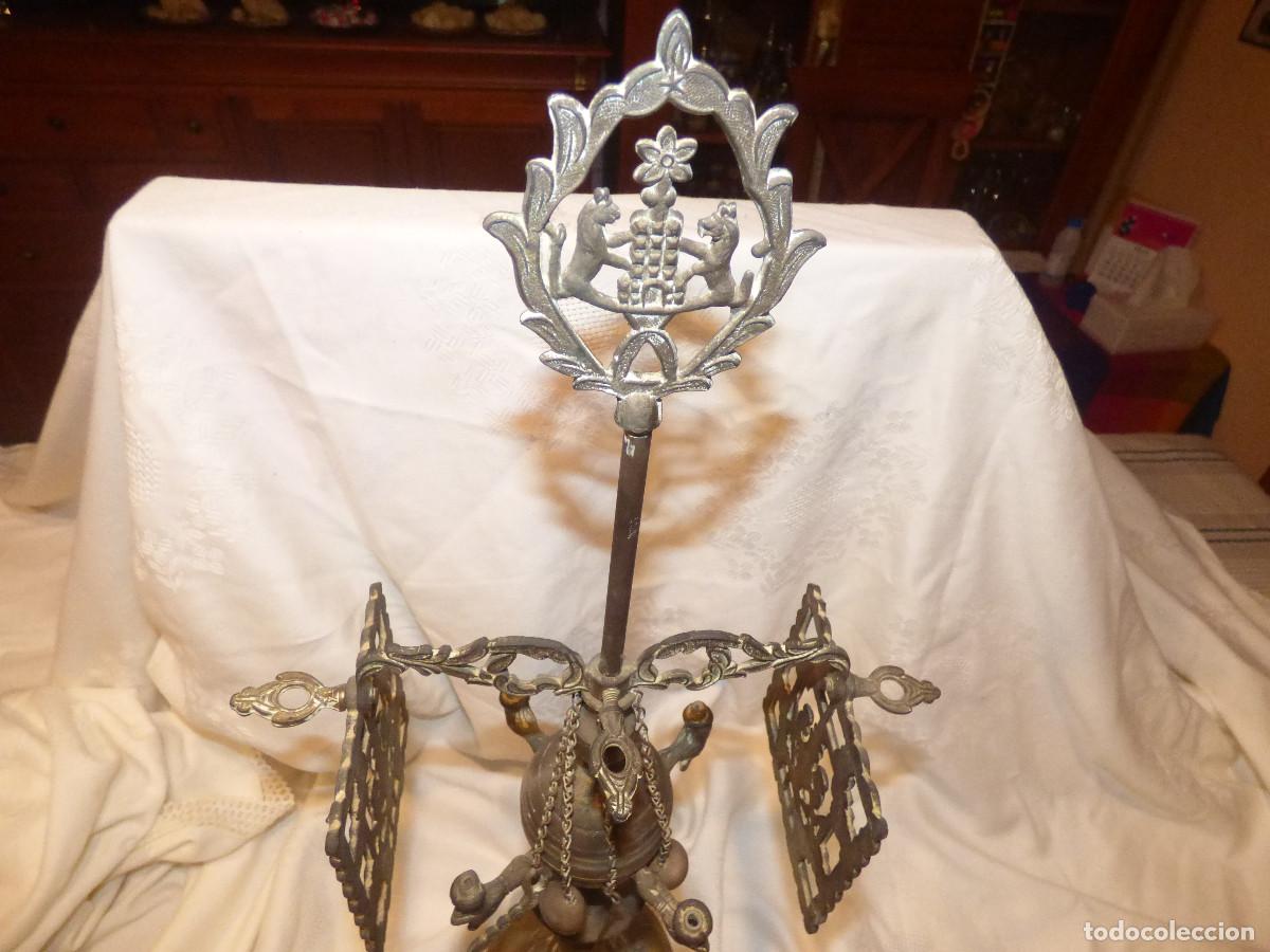 Antig&uuml;edades: Velon,bronce.Antiguo. - Foto 3