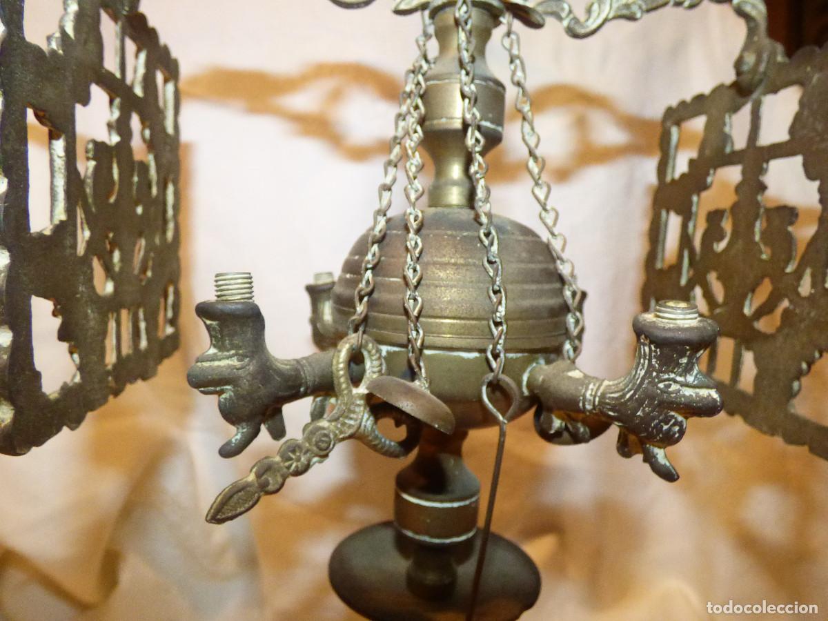 Antig&uuml;edades: Velon,bronce.Antiguo. - Foto 4
