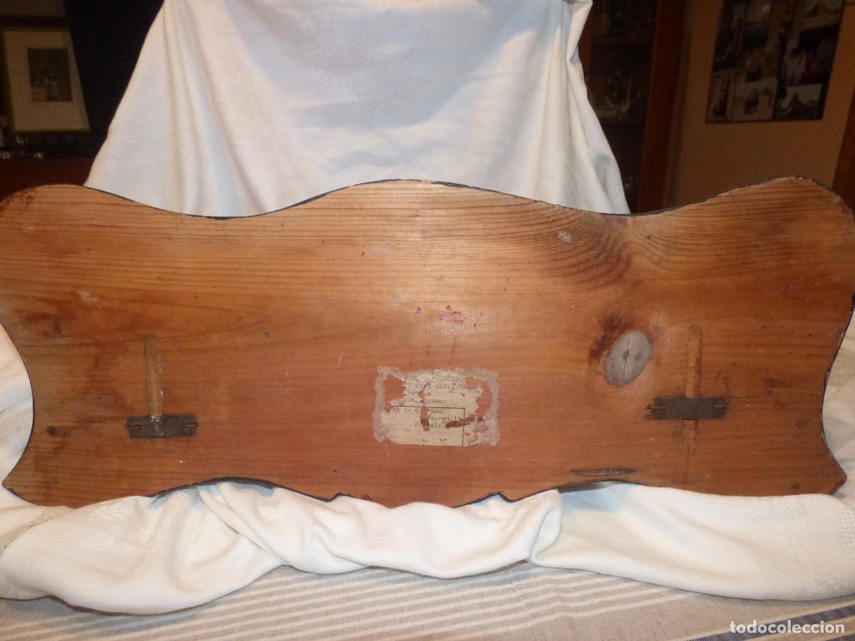 Antig&uuml;edades: Percha de pared,para restaurar.Antigua. - Foto 4