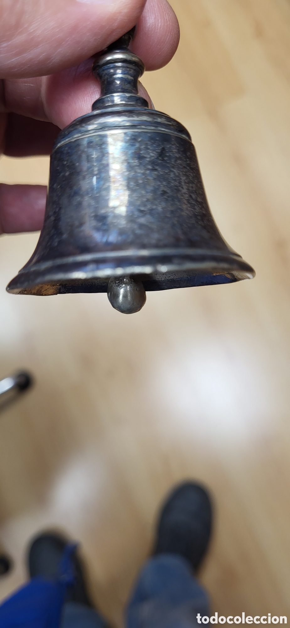 Antig&uuml;edades: CAMPANILLA DE PLATA S XVI - Foto 12
