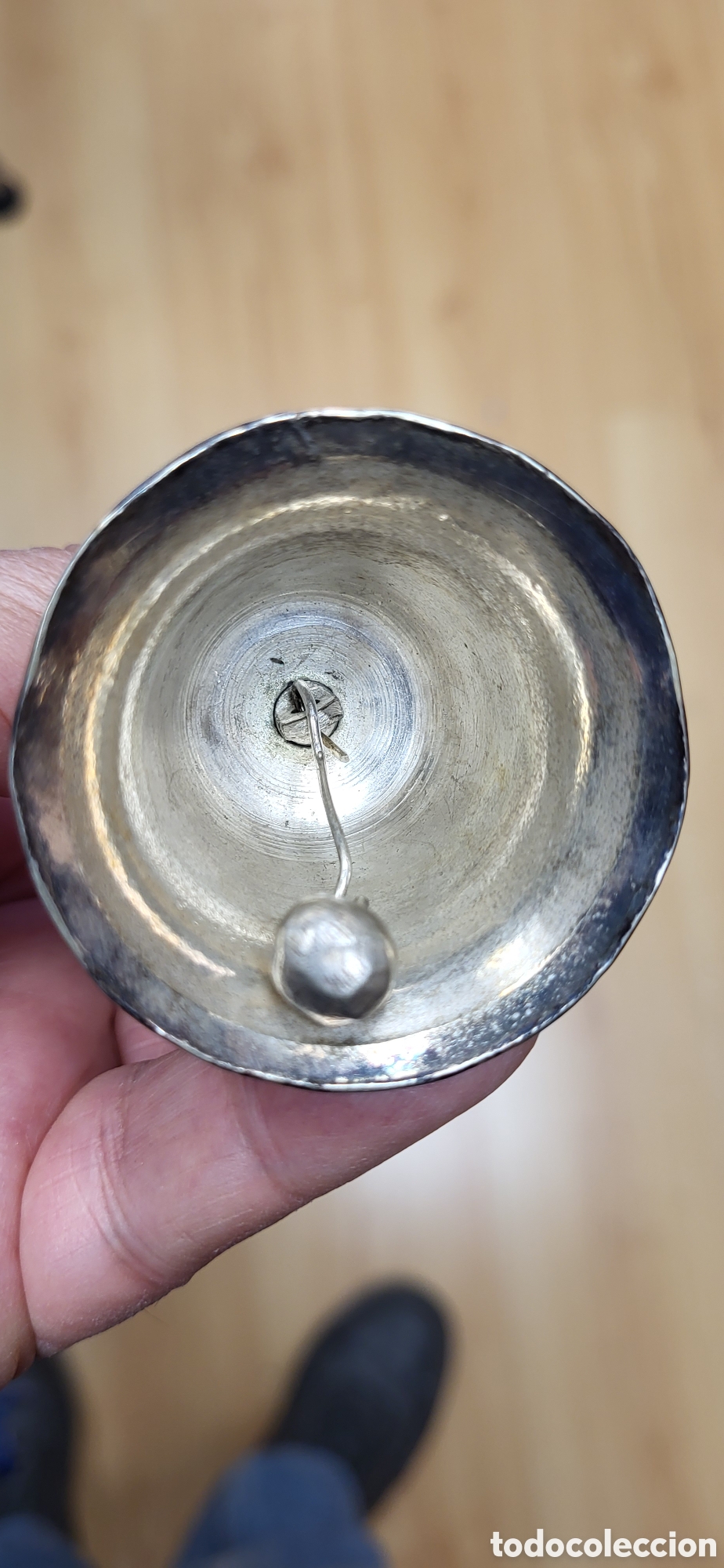 Antig&uuml;edades: CAMPANILLA DE PLATA S XVI - Foto 13