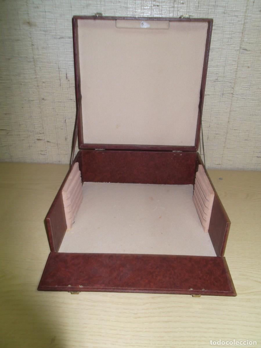 Antig&uuml;edades: Caja estuche antigua grande para poder baldas. - Foto 1