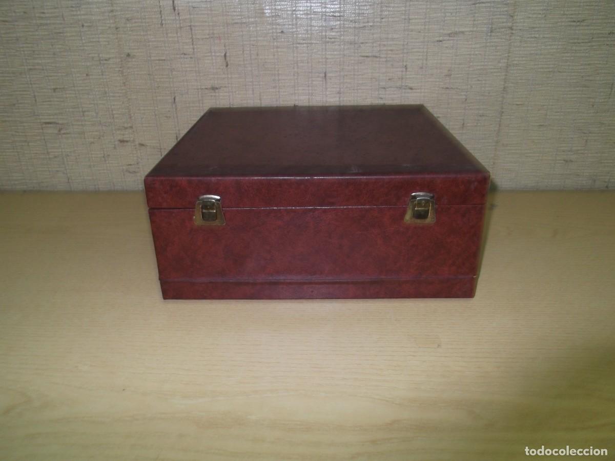 Antig&uuml;edades: Caja estuche antigua grande para poder baldas. - Foto 2