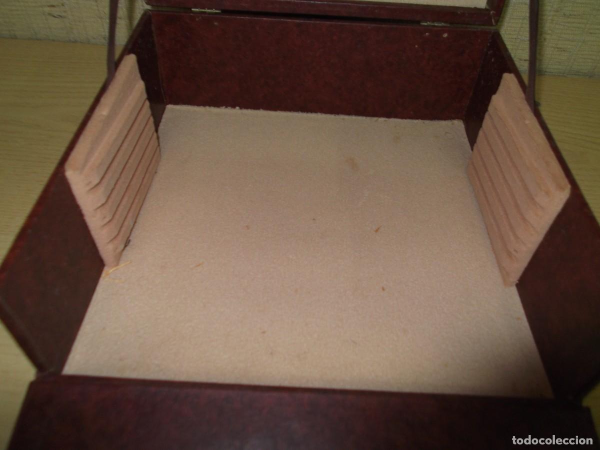 Antig&uuml;edades: Caja estuche antigua grande para poder baldas. - Foto 3