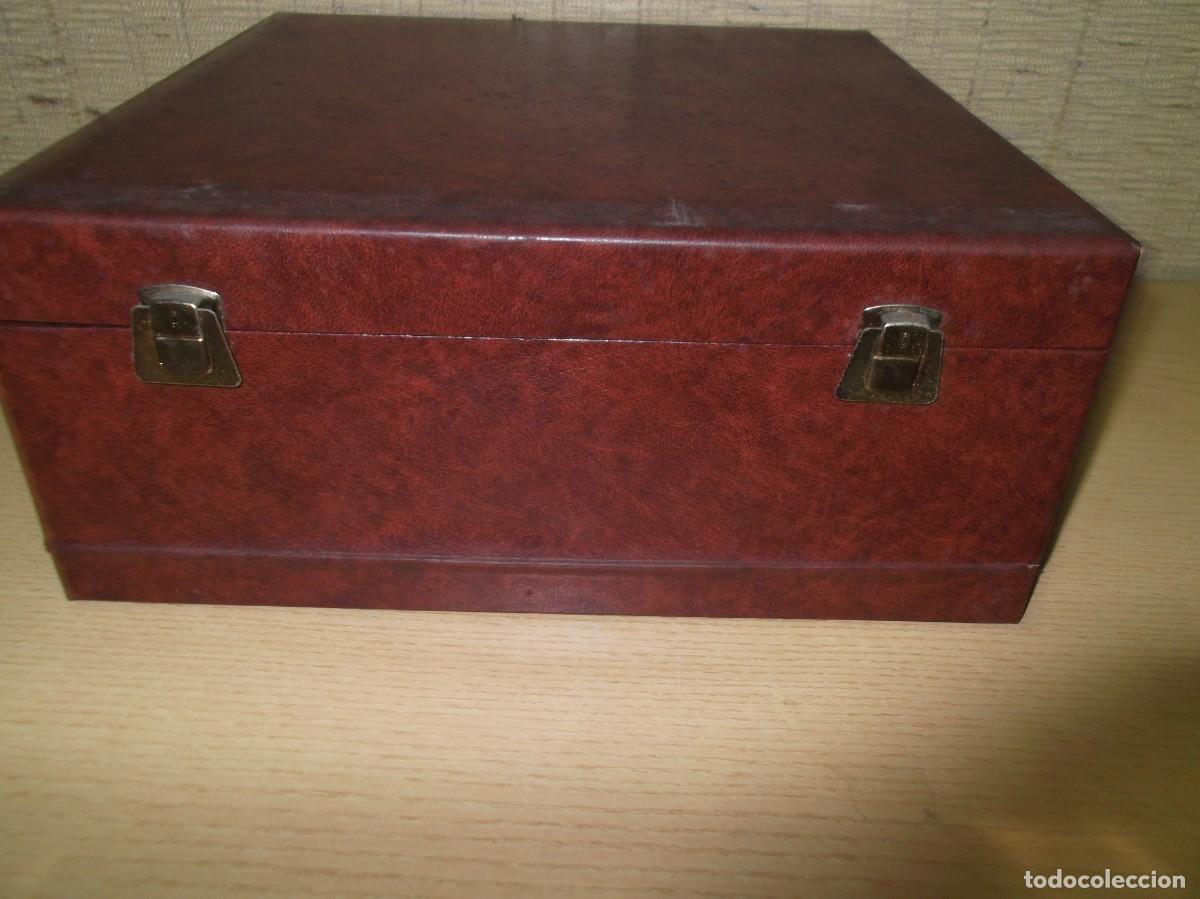 Antig&uuml;edades: Caja estuche antigua grande para poder baldas. - Foto 4