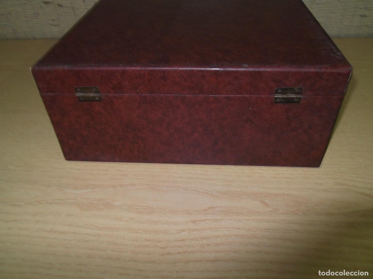 Antig&uuml;edades: Caja estuche antigua grande para poder baldas. - Foto 6