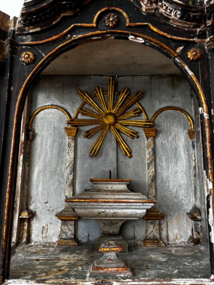 Antig&uuml;edades: Capilla Escaparate siglo XVIII - Foto 2
