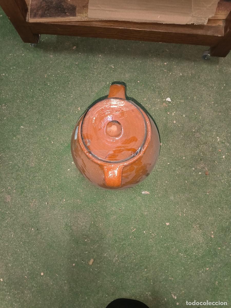 Antig&uuml;edades: PUCHERO DE BARRO ANTIGUO - Foto 3
