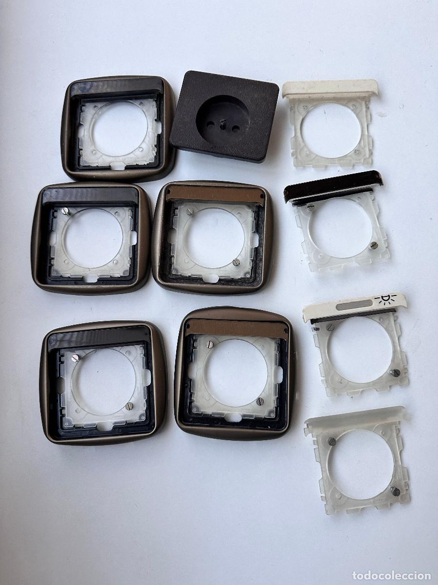 Antig&uuml;edades: MARCOS ELECTRICOS PARA ENCHUFE O INTERRUCTOR JUMG - Foto 1