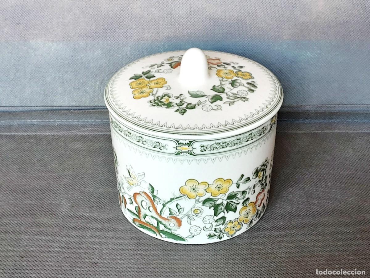 Antig&uuml;edades: TARRO DE PORCELANA SAN CLAUDIO - Foto 1