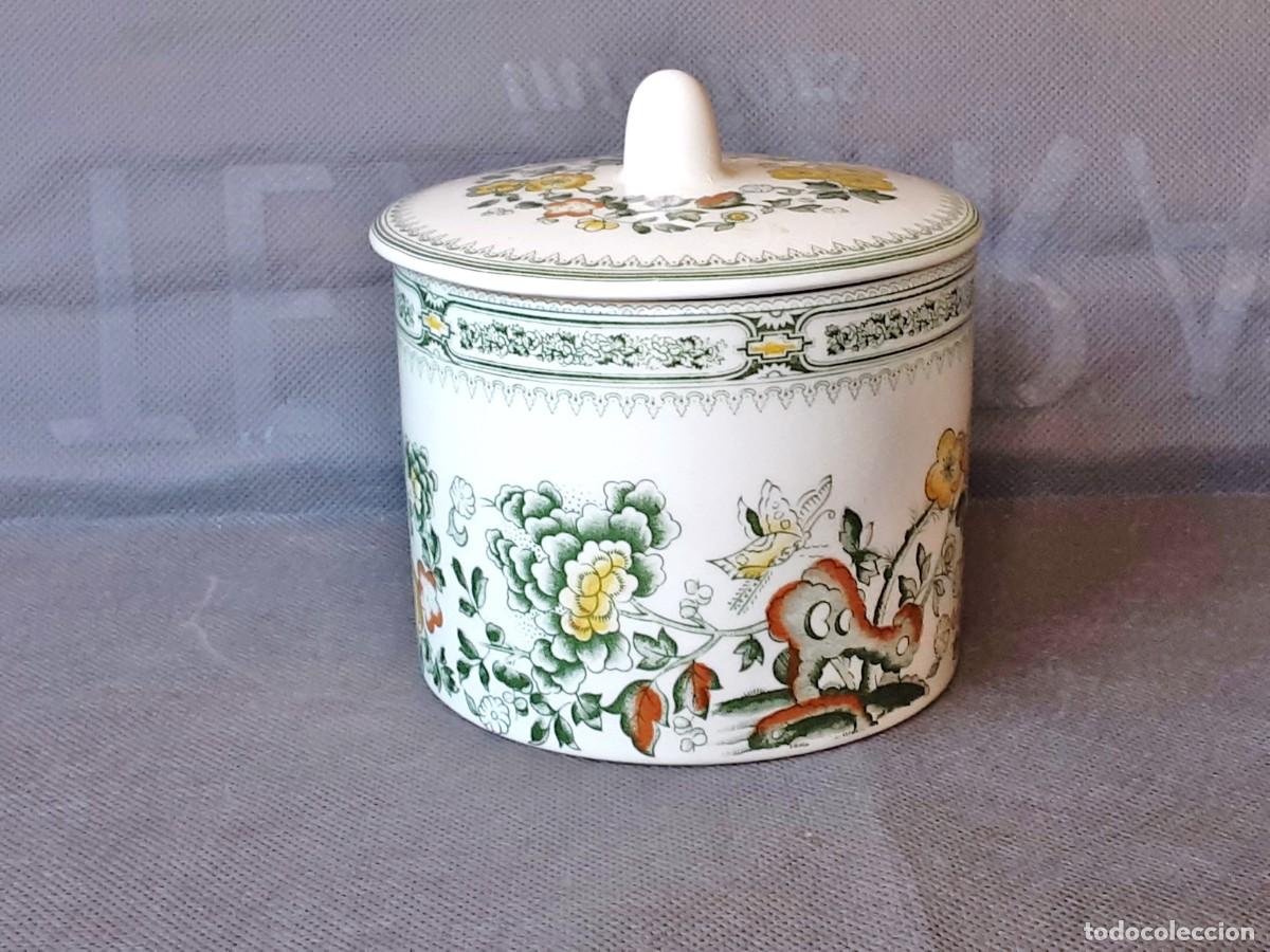 Antig&uuml;edades: TARRO DE PORCELANA SAN CLAUDIO - Foto 2