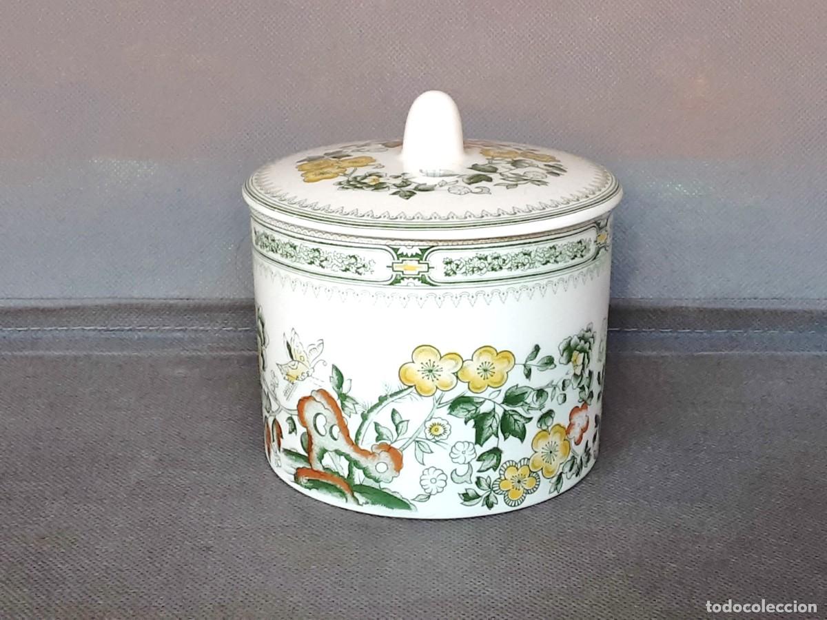 Antig&uuml;edades: TARRO DE PORCELANA SAN CLAUDIO - Foto 3