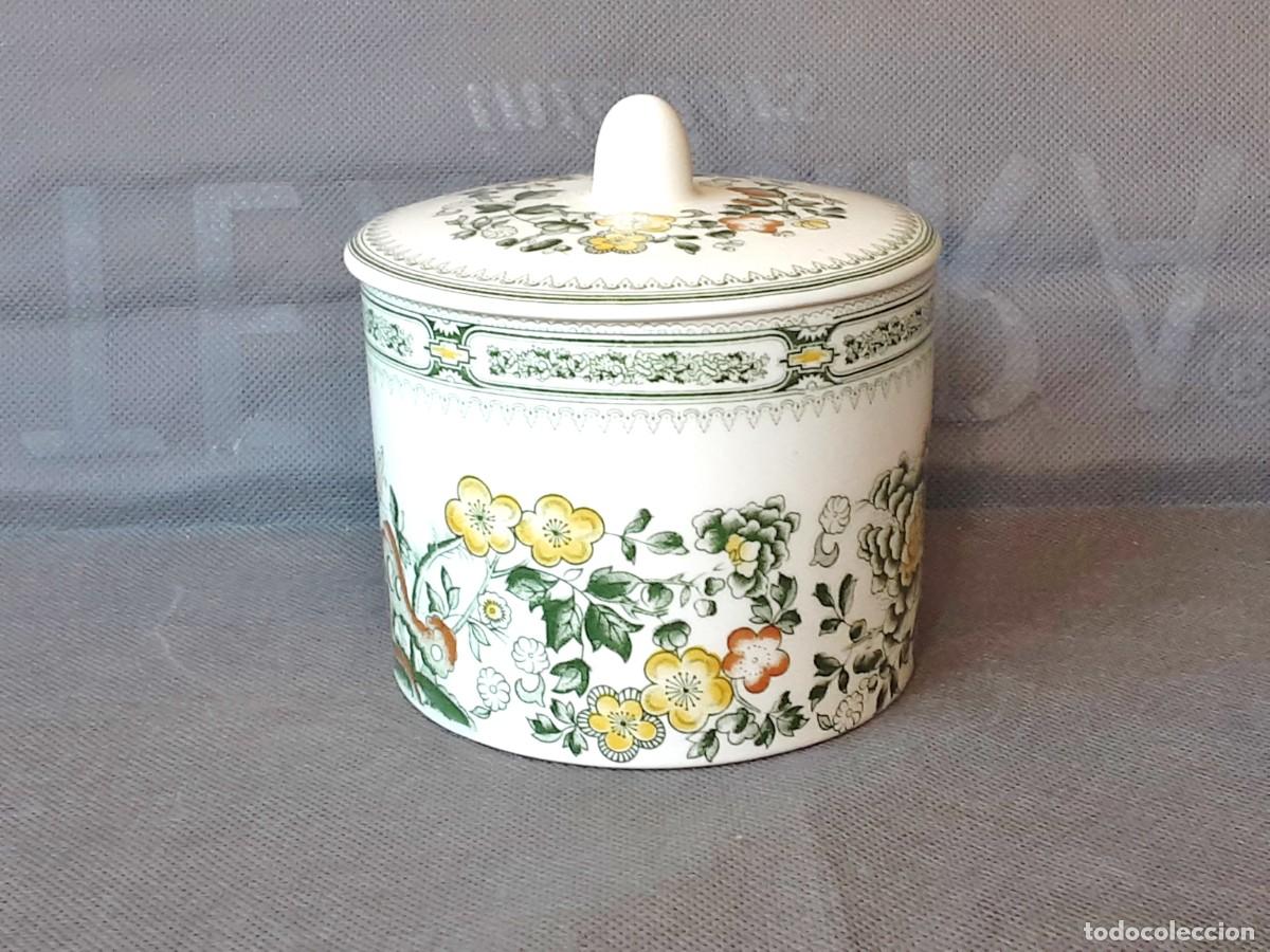 Antig&uuml;edades: TARRO DE PORCELANA SAN CLAUDIO - Foto 4