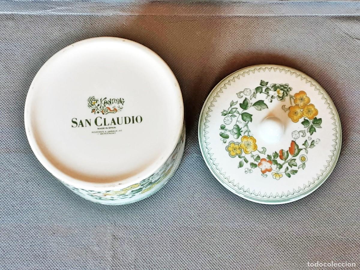 Antig&uuml;edades: TARRO DE PORCELANA SAN CLAUDIO - Foto 6