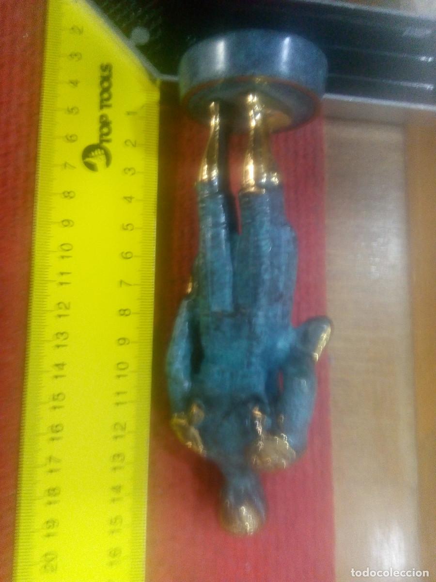 Antig&uuml;edades: FIGURA TORERO BRONCE MACIZO - Foto 6