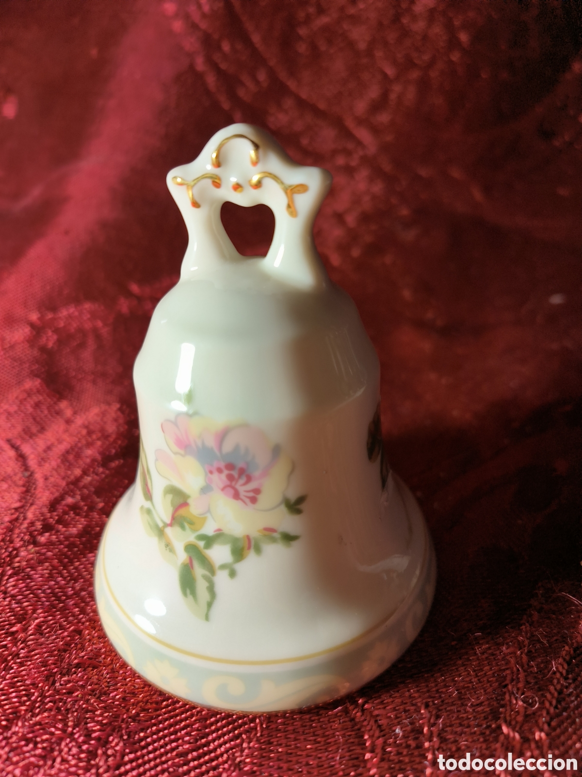Antig&uuml;edades: Campana cer&aacute;mica Limoges - Foto 2