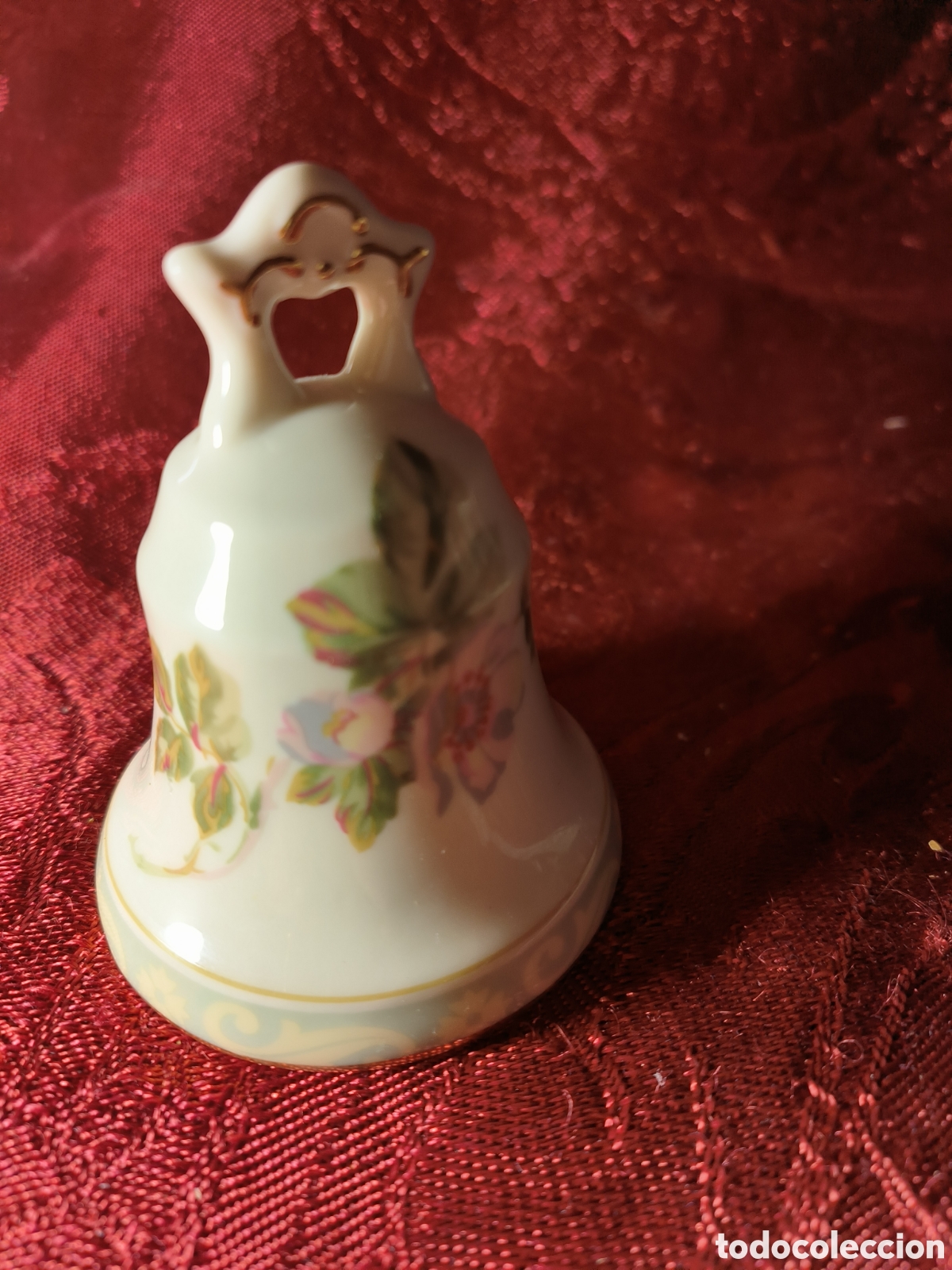 Antig&uuml;edades: Campana cer&aacute;mica Limoges - Foto 3