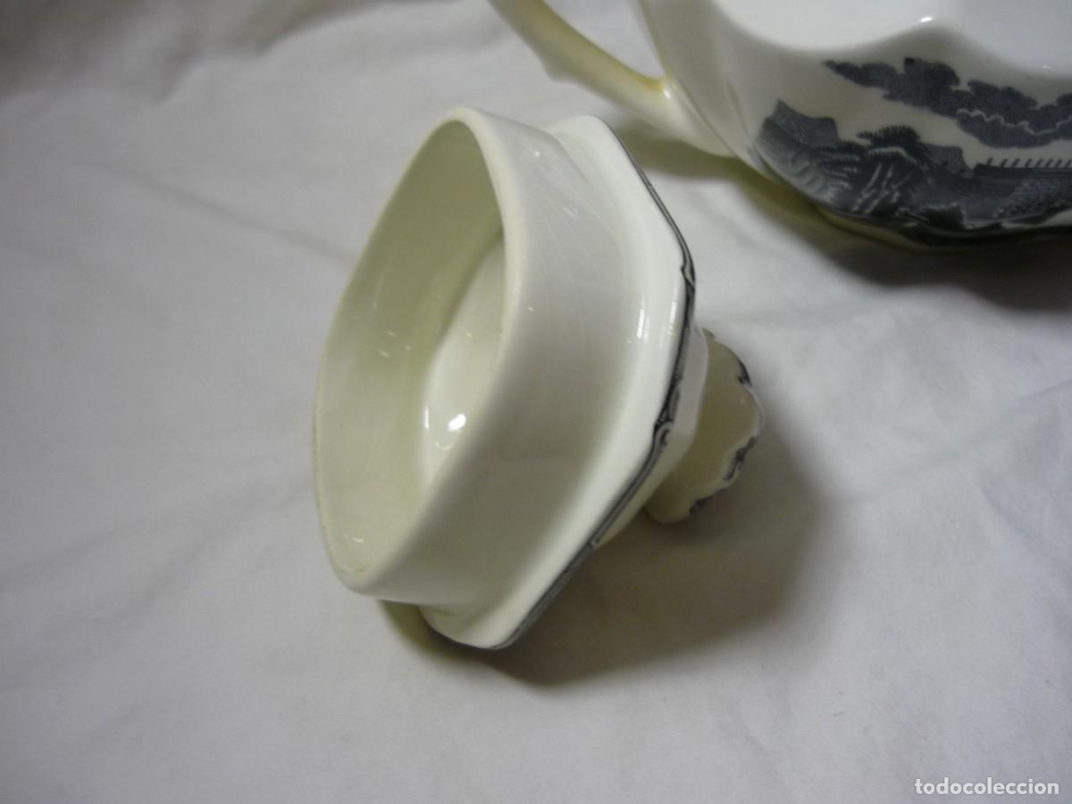 Antig&uuml;edades: Tetera de porcelana de La Cartuja - Foto 6