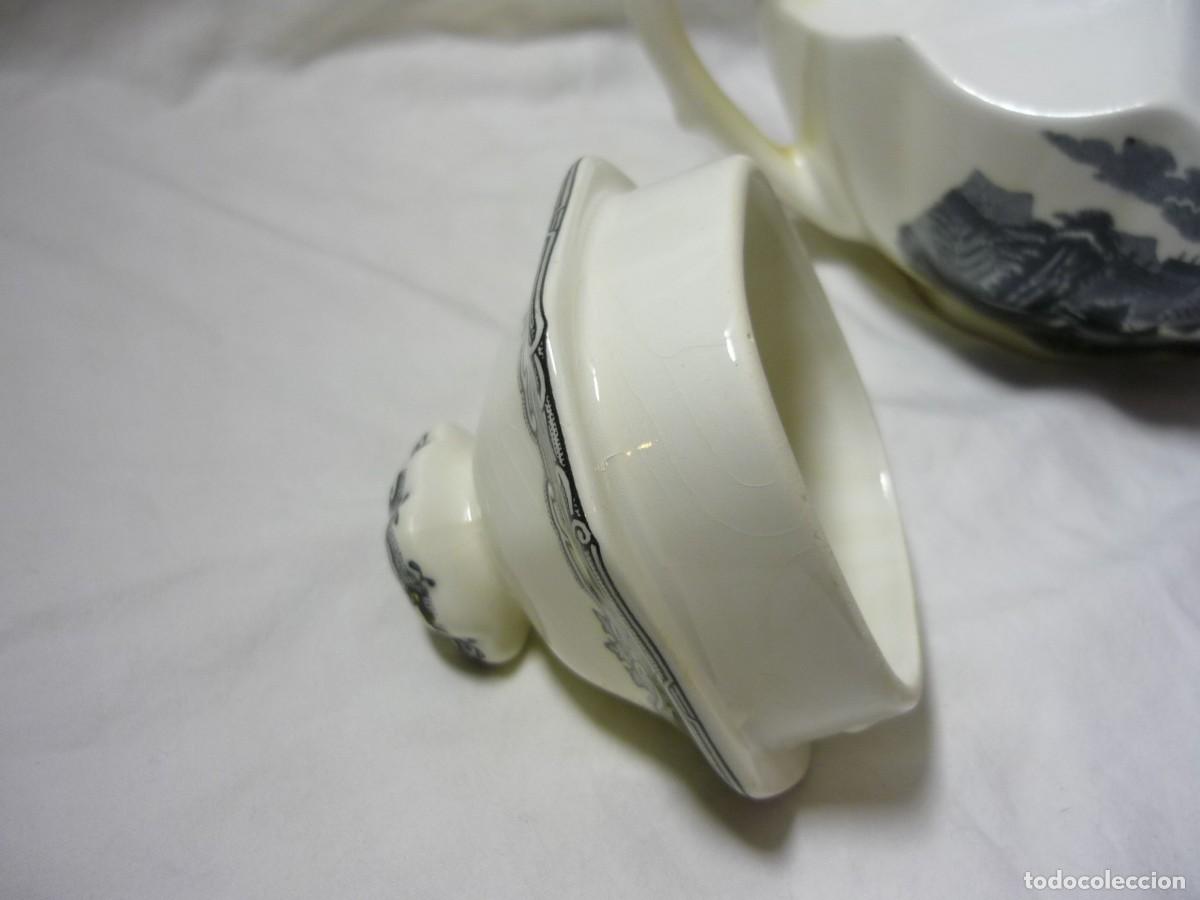 Antig&uuml;edades: Tetera de porcelana de La Cartuja - Foto 7