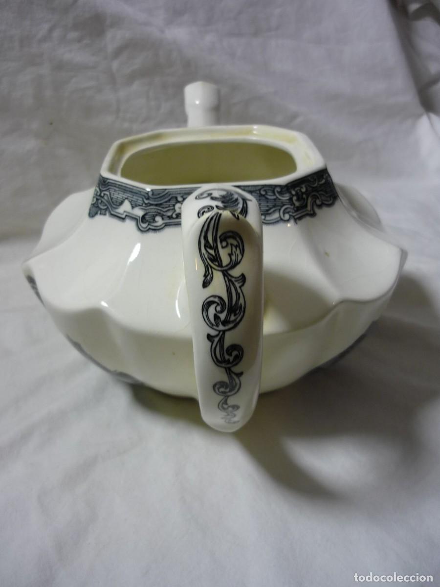 Antig&uuml;edades: Tetera de porcelana de La Cartuja - Foto 8