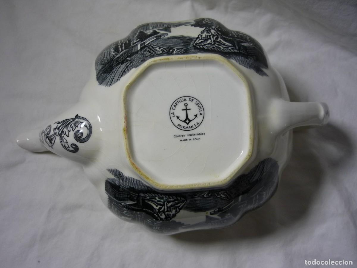Antig&uuml;edades: Tetera de porcelana de La Cartuja - Foto 10