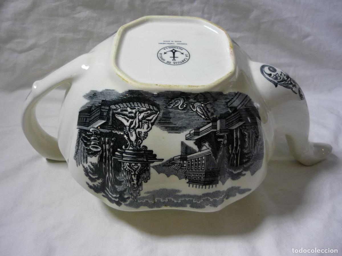 Antig&uuml;edades: Tetera de porcelana de La Cartuja - Foto 12