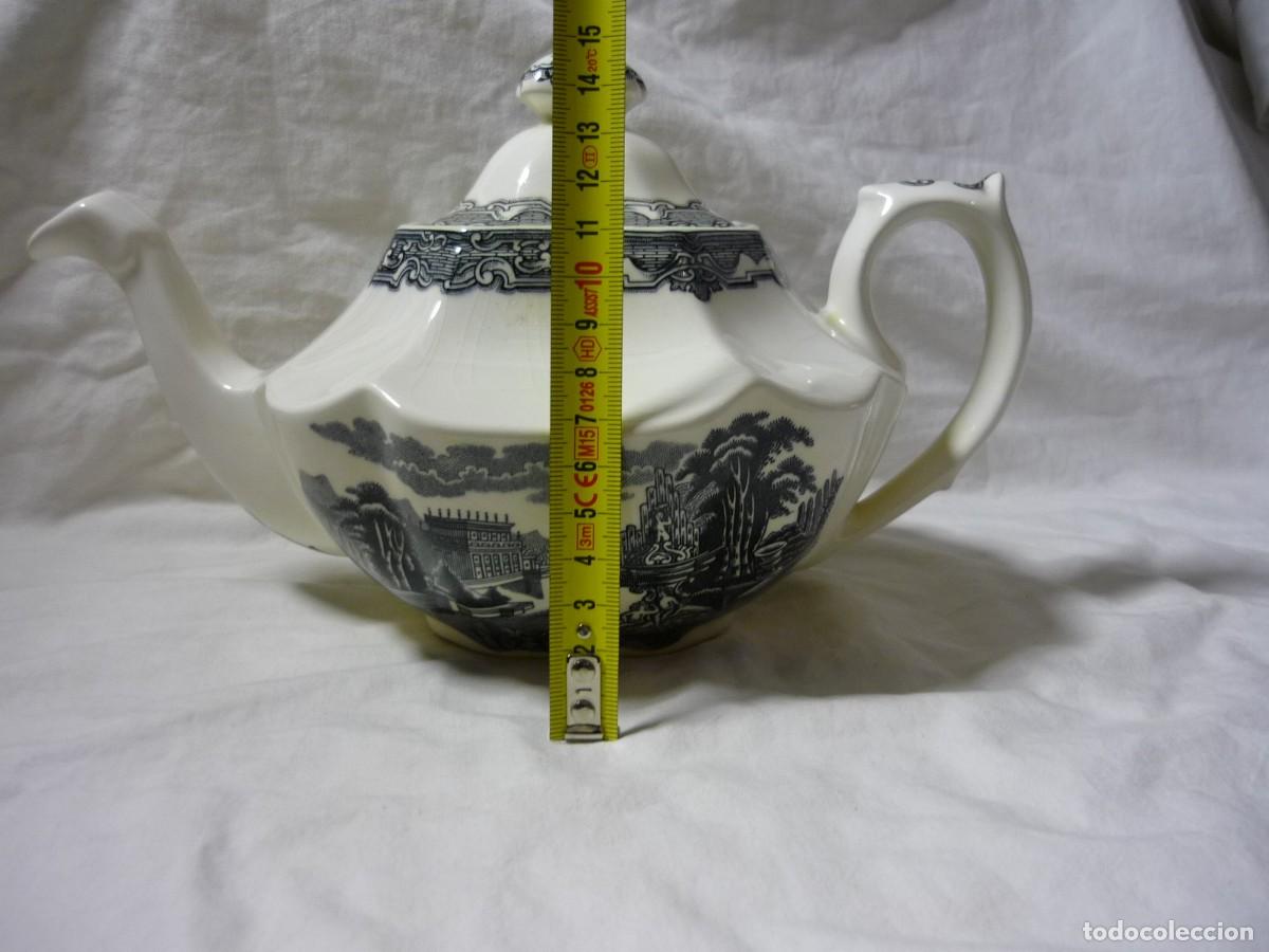 Antig&uuml;edades: Tetera de porcelana de La Cartuja - Foto 14