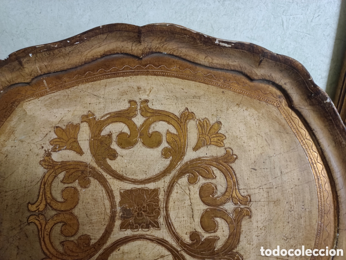 Antig&uuml;edades: Bandeja Florentina Barroca - Foto 3