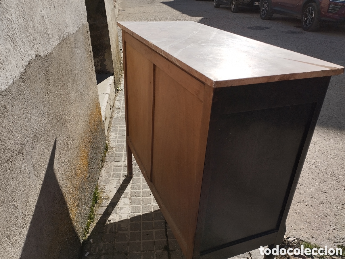 Antig&uuml;edades: Aparador de m&aacute;rmol Rosa - Foto 1