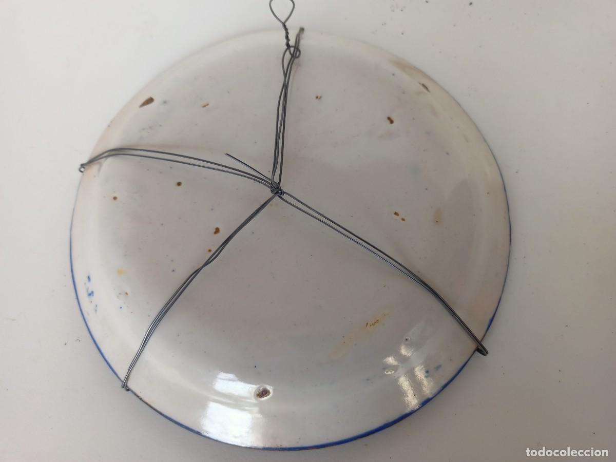 Antig&uuml;edades: Antiguo plato de Manises - Foto 3