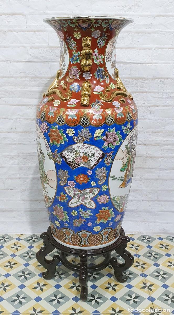 Antig&uuml;edades: Gran jarr&oacute;n porcelana china - Foto 1