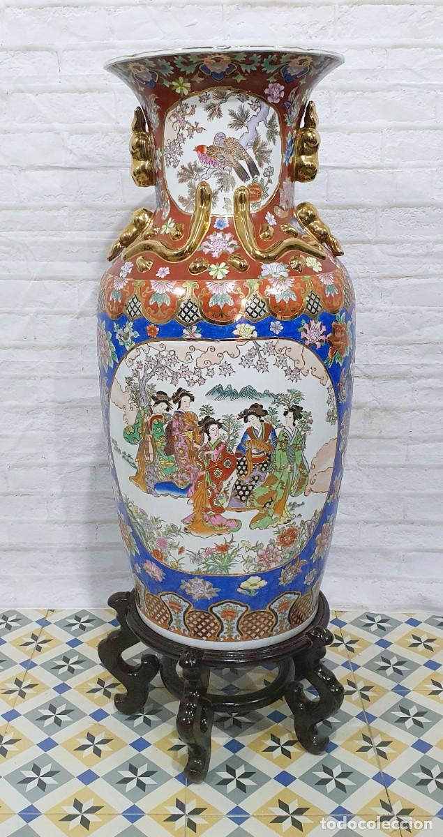 Antig&uuml;edades: Gran jarr&oacute;n porcelana china - Foto 2