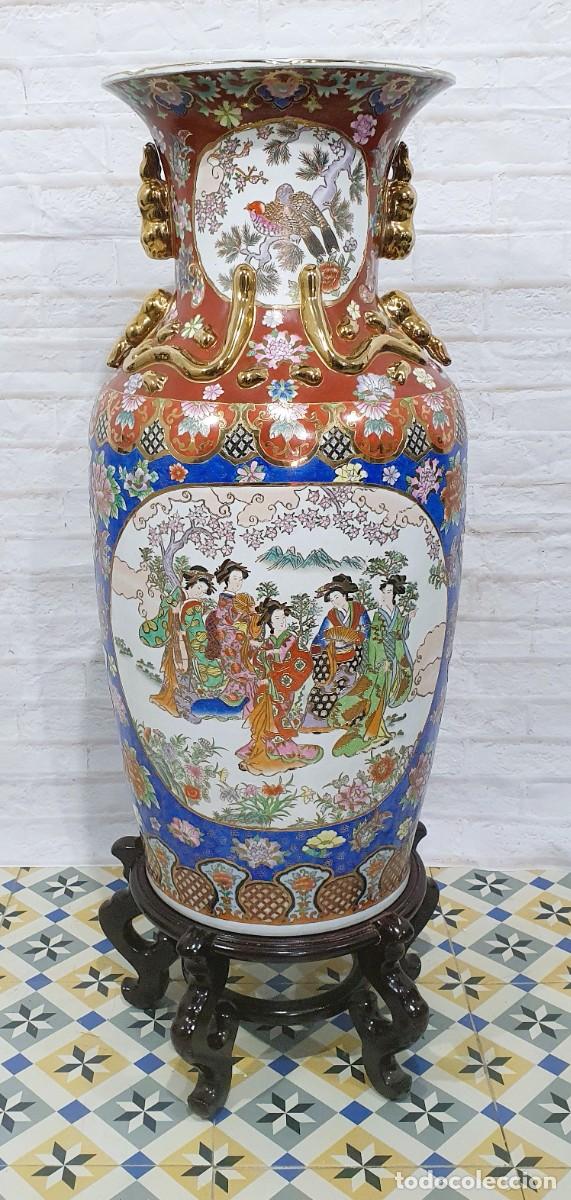 Antig&uuml;edades: Gran jarr&oacute;n porcelana china - Foto 3