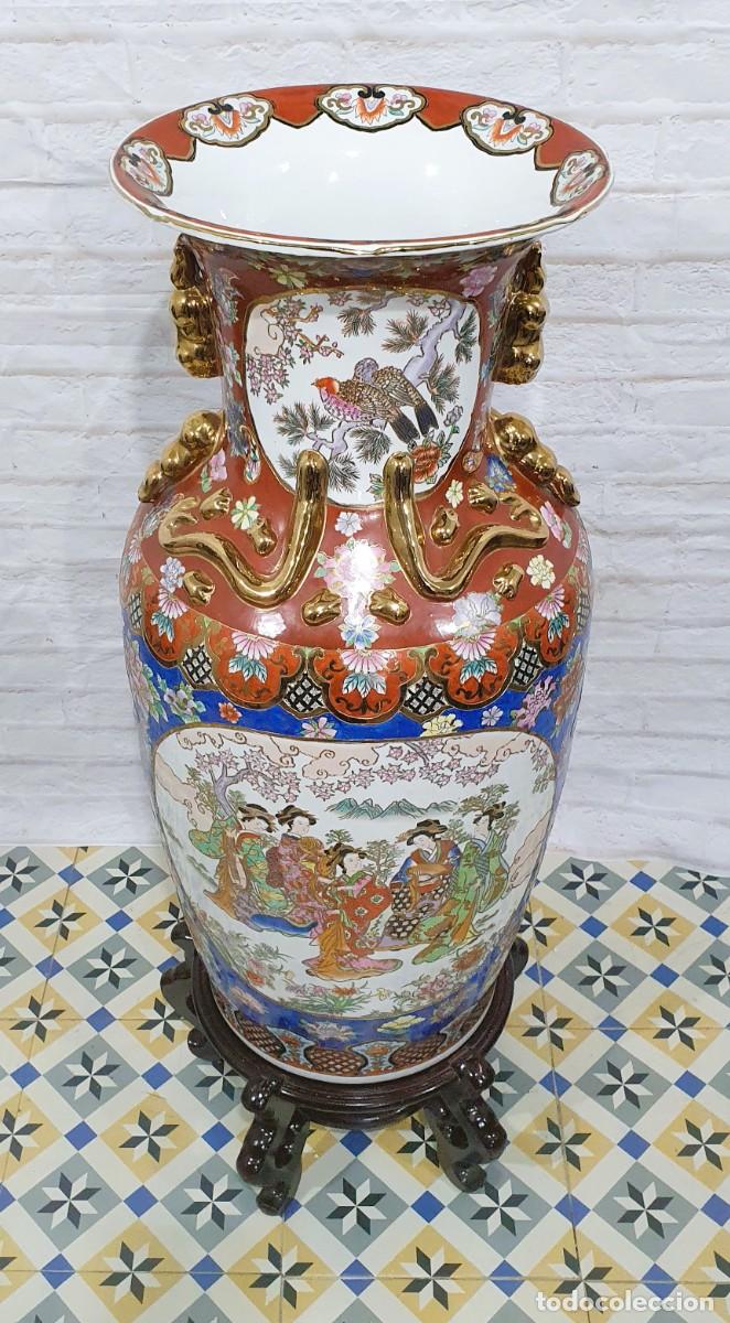 Antig&uuml;edades: Gran jarr&oacute;n porcelana china - Foto 4