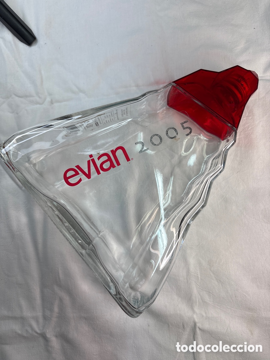 Antig&uuml;edades: Botella Agua Evian 2005 - Foto 3