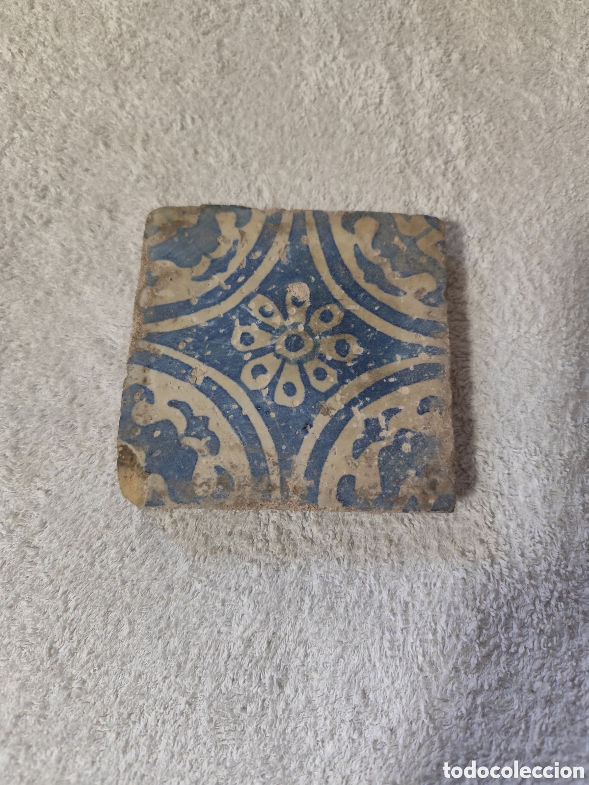 Antig&uuml;edades: Dos Azulejos G&oacute;ticos del S. XV - Foto 2