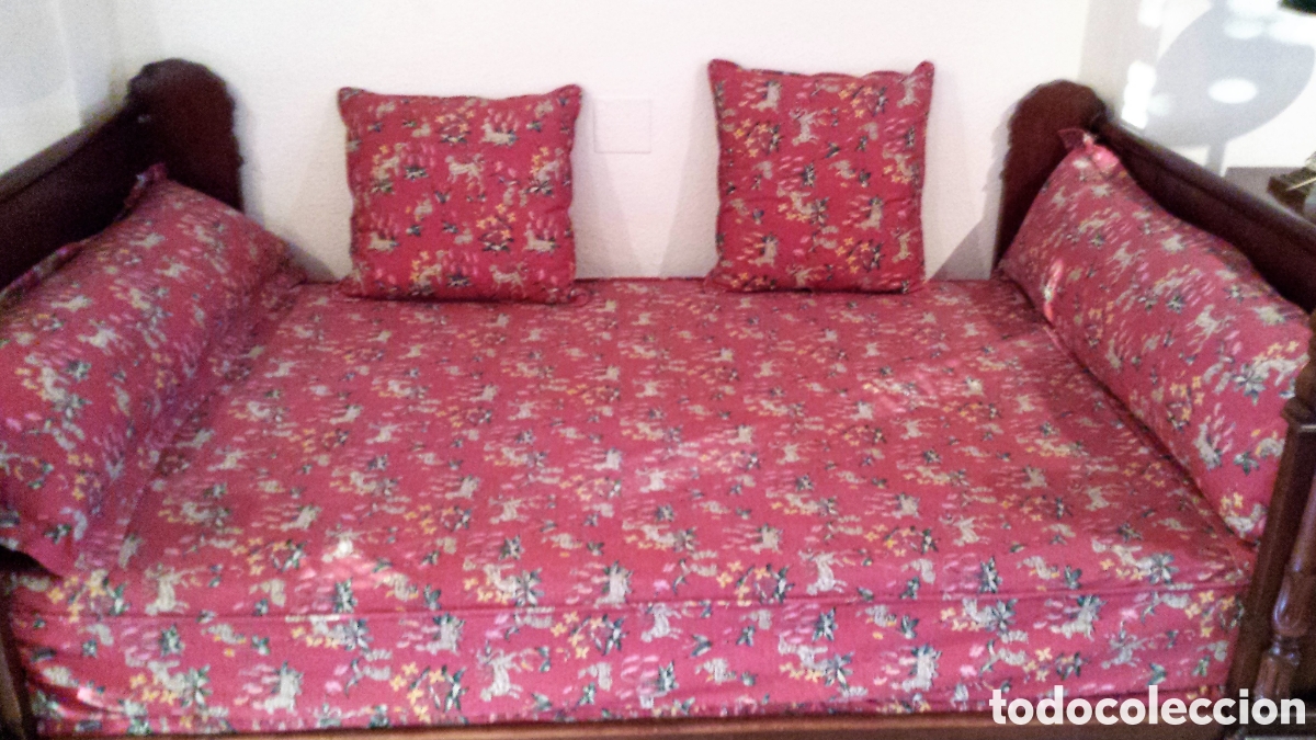 Antig&uuml;edades: ESTRUCTURA CAMA CAOBA - Foto 2