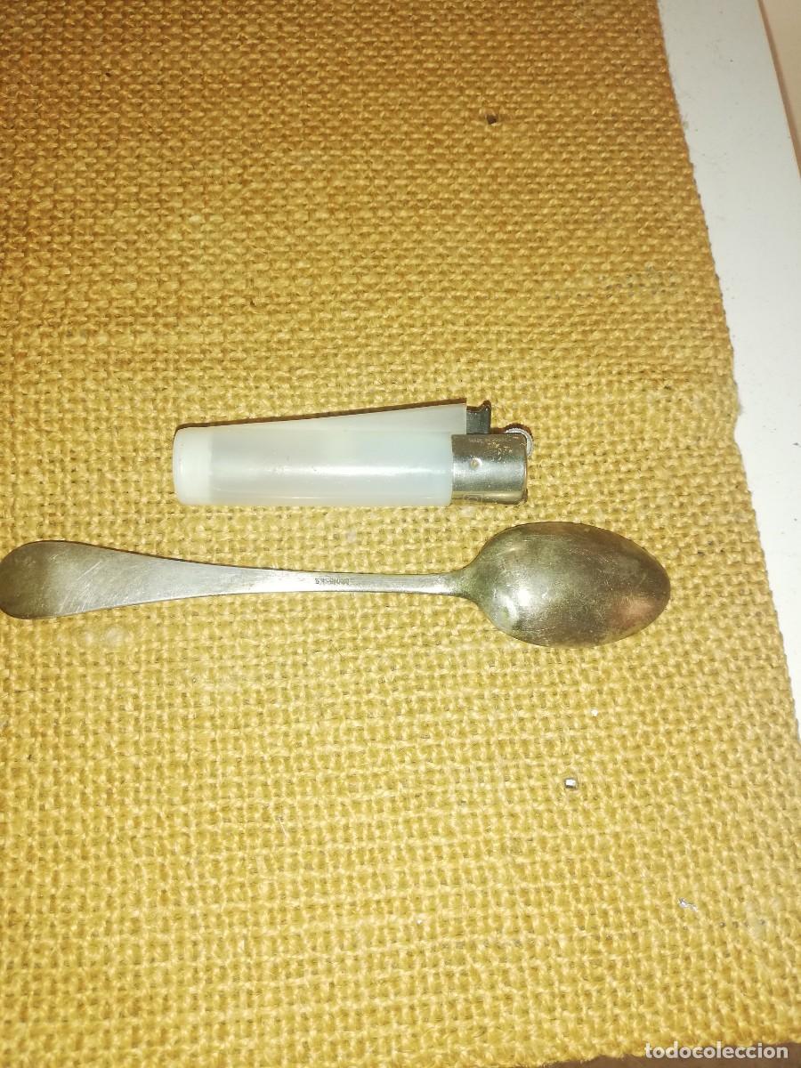 Antig&uuml;edades: Cucharilla meneses plata antigua - Foto 3