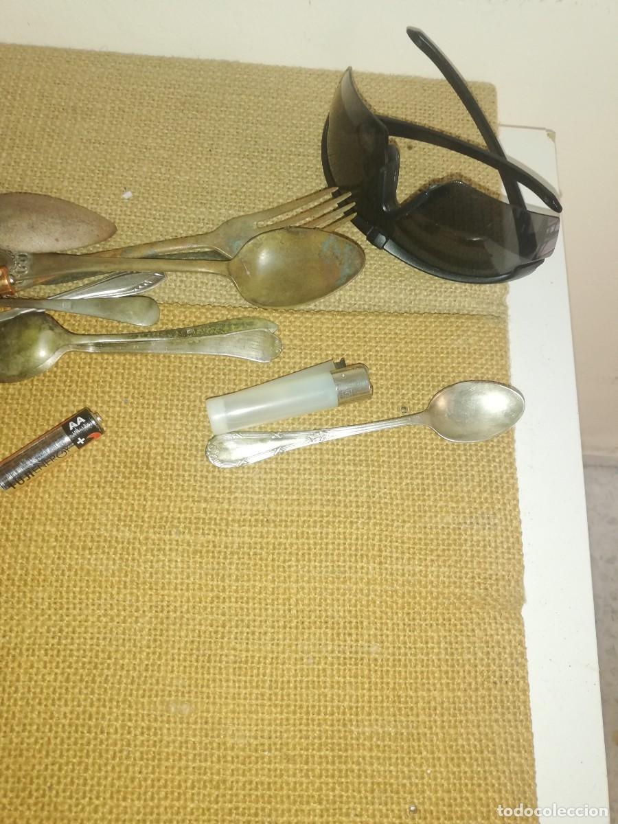 Antig&uuml;edades: Cucharilla meneses plata antigua - Foto 4