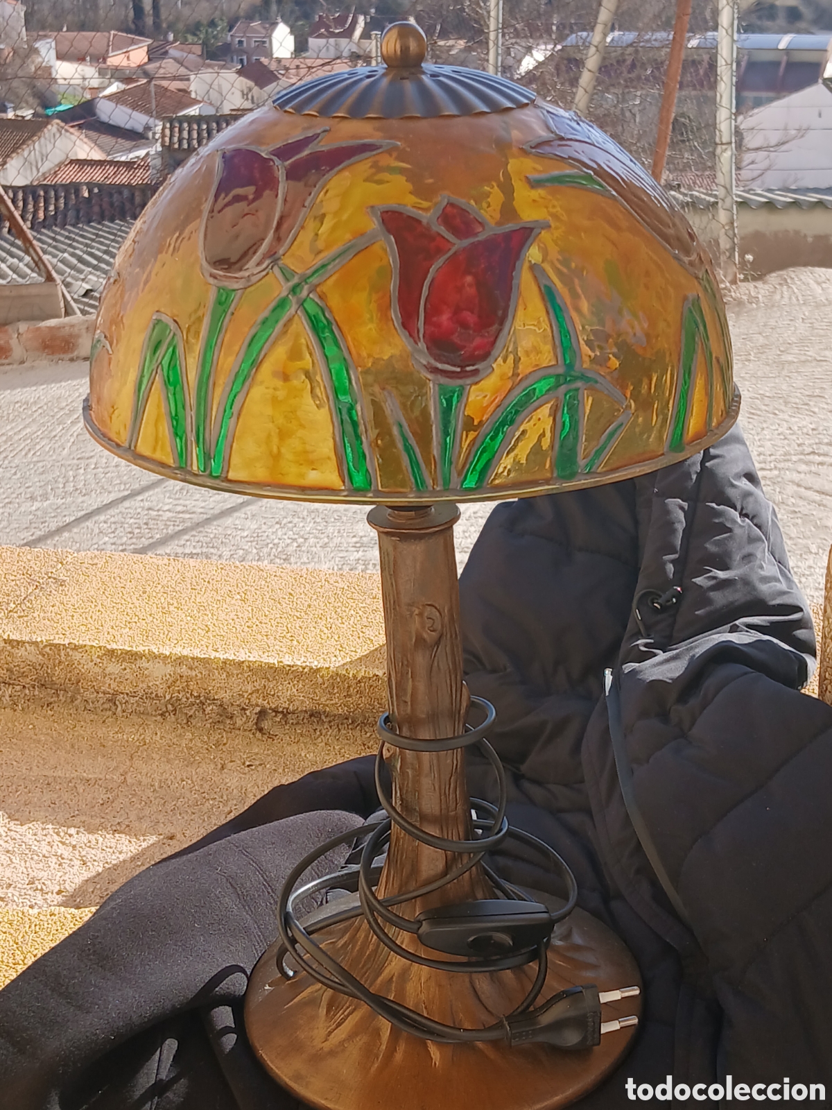 Antig&uuml;edades: LAMPARA SOBREMESA ref JJ - Foto 3