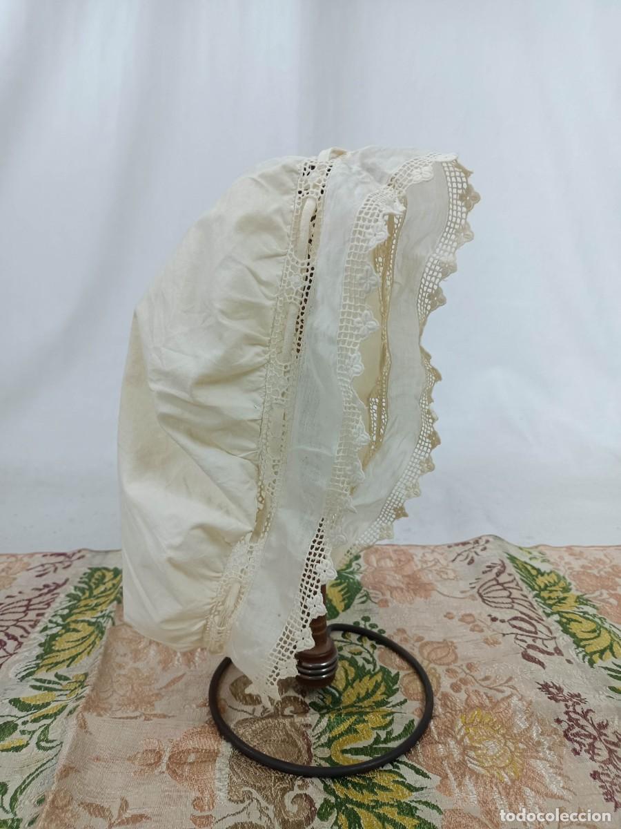 Antig&uuml;edades: Antiguo gorro de dormir - Foto 1