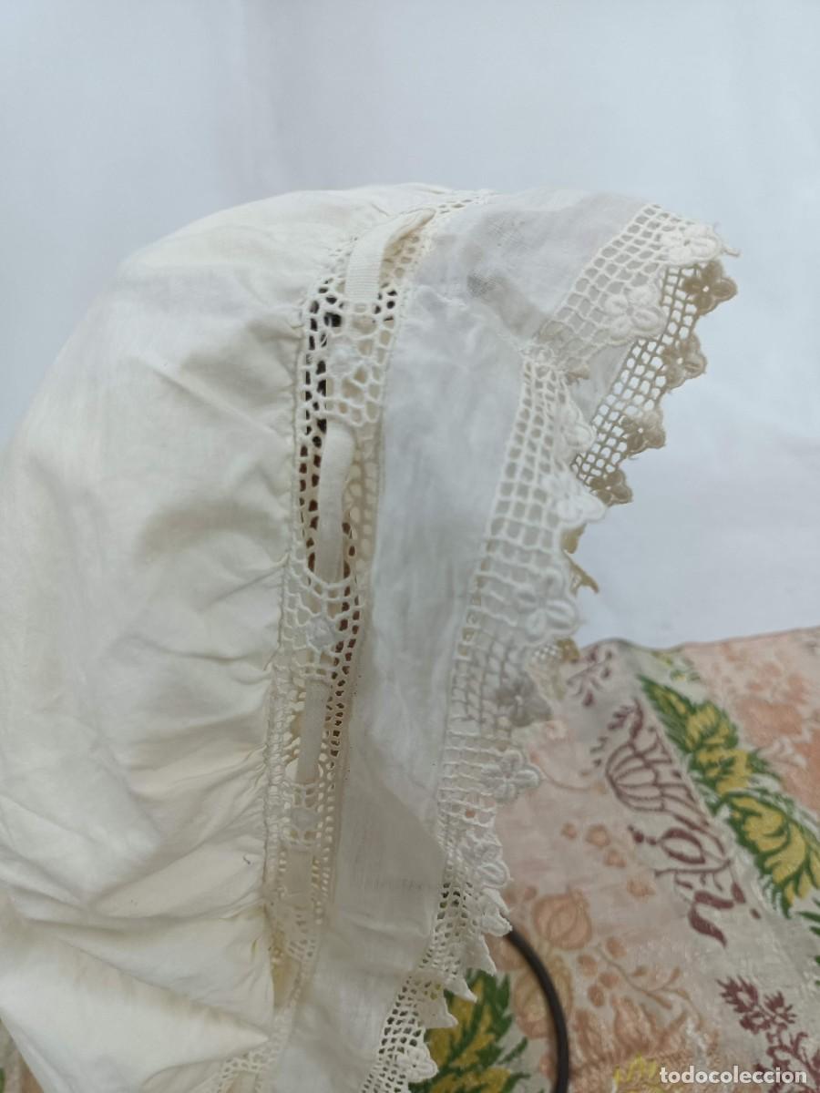 Antig&uuml;edades: Antiguo gorro de dormir - Foto 2