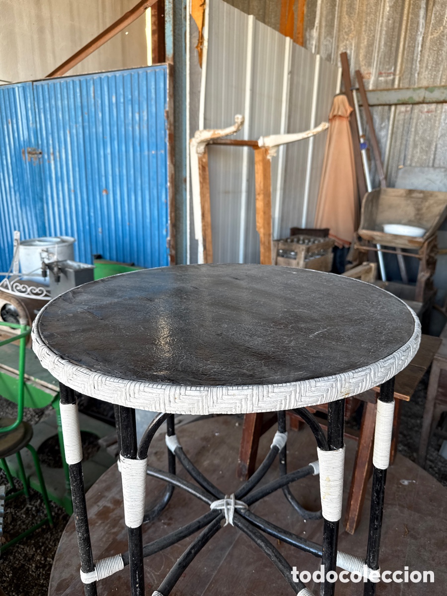 Antig&uuml;edades: Mesa estilo vintage de madera - Foto 2